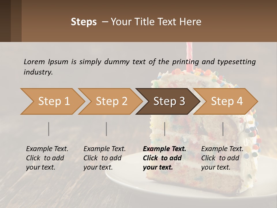 Peaceful Coast Mother PowerPoint Template