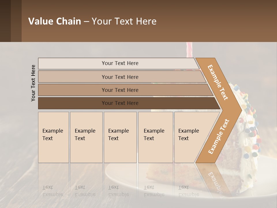 Peaceful Coast Mother PowerPoint Template