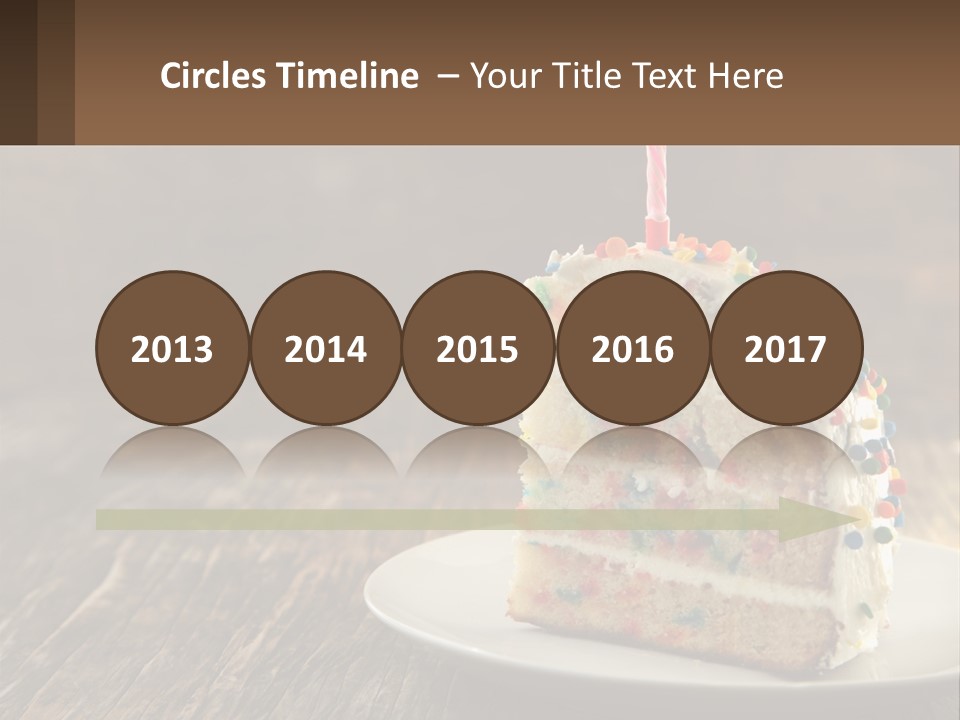 Peaceful Coast Mother PowerPoint Template