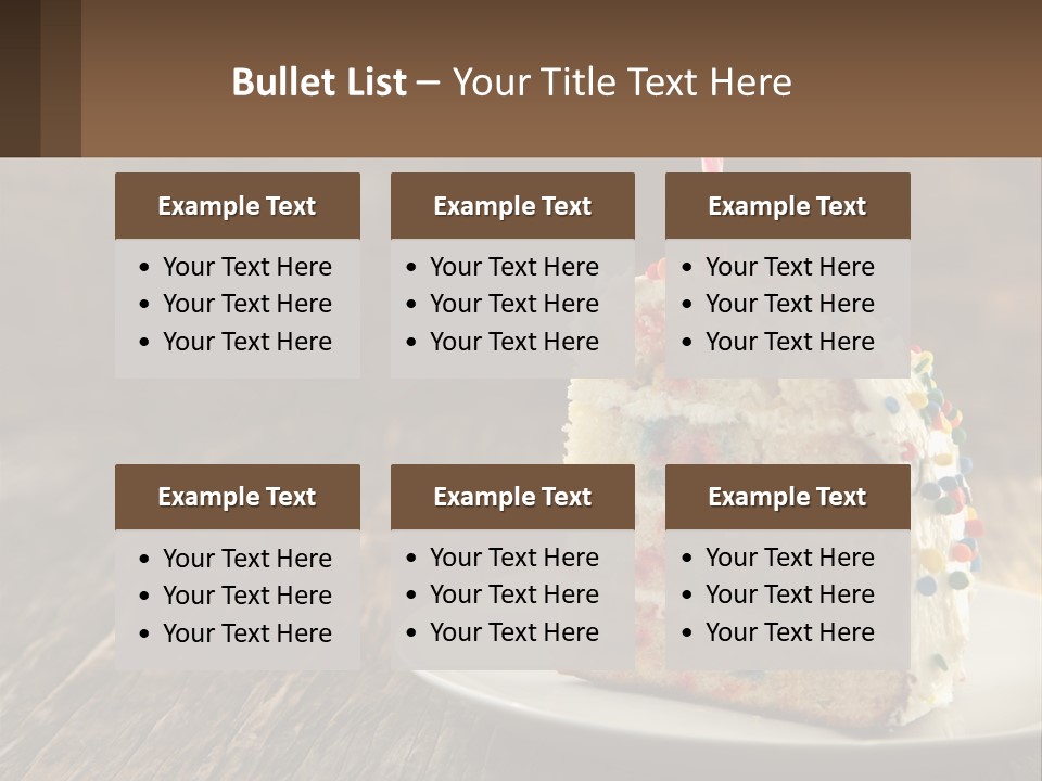 Peaceful Coast Mother PowerPoint Template