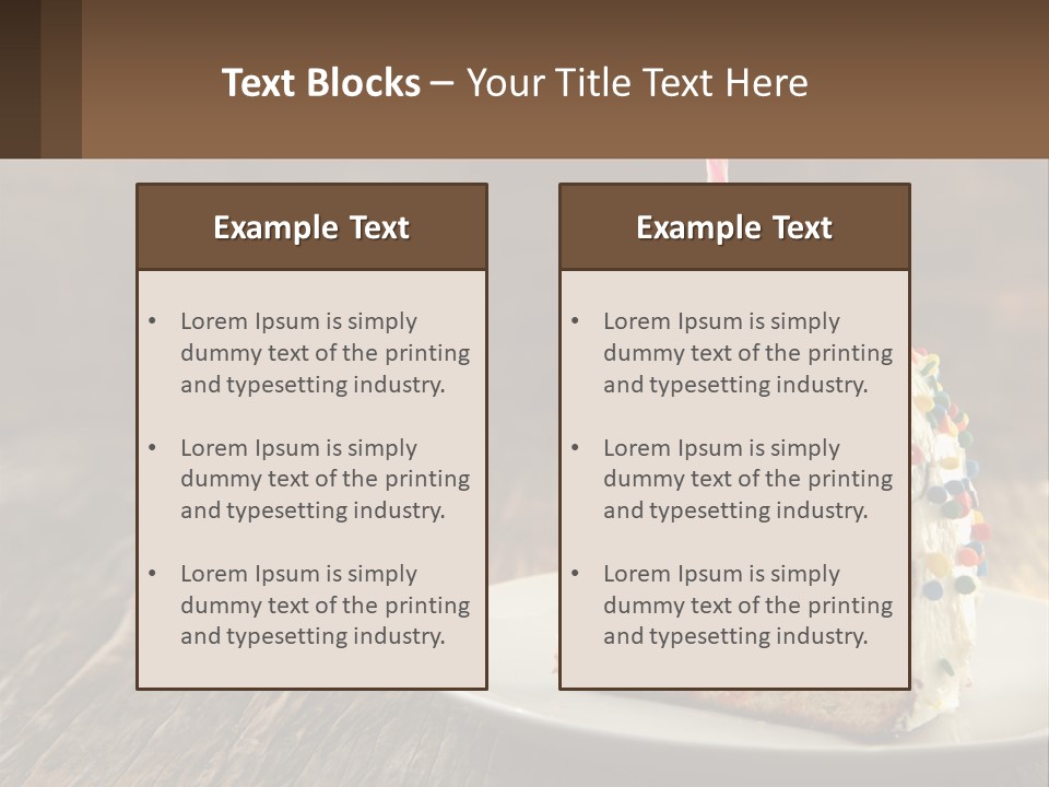 Peaceful Coast Mother PowerPoint Template