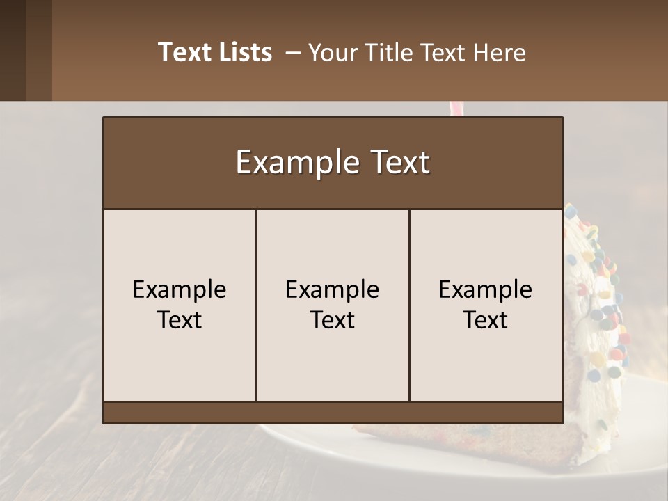 Peaceful Coast Mother PowerPoint Template