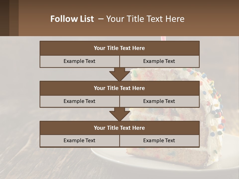 Peaceful Coast Mother PowerPoint Template