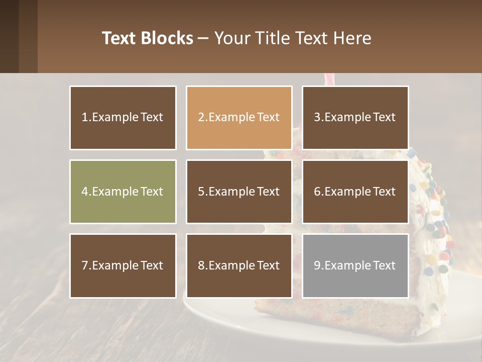 Peaceful Coast Mother PowerPoint Template