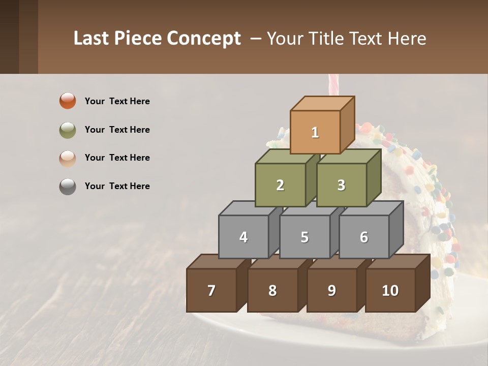 Peaceful Coast Mother PowerPoint Template