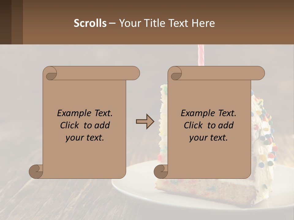 Peaceful Coast Mother PowerPoint Template