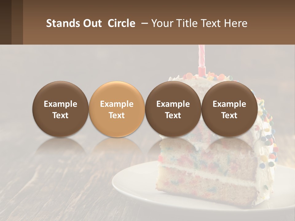 Peaceful Coast Mother PowerPoint Template