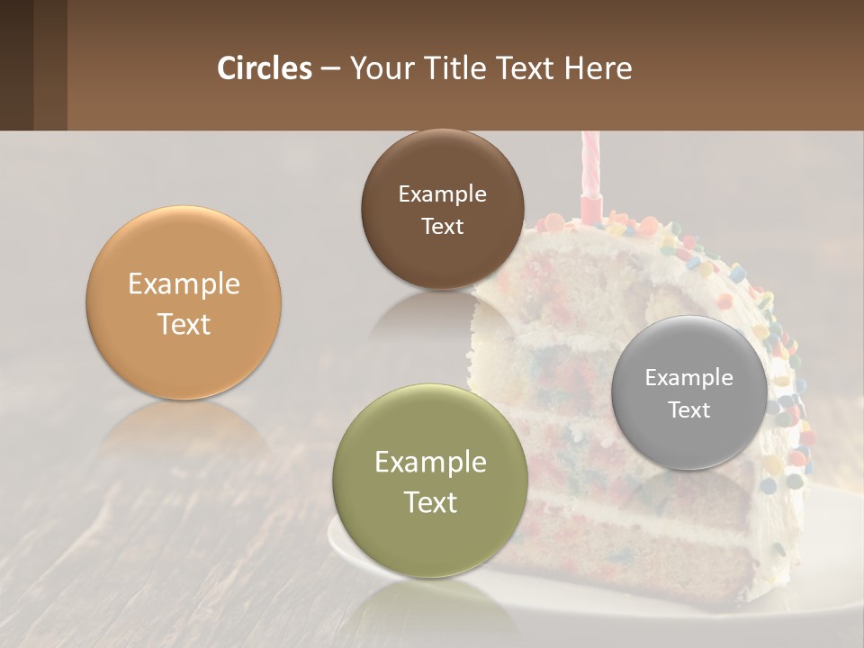 Peaceful Coast Mother PowerPoint Template