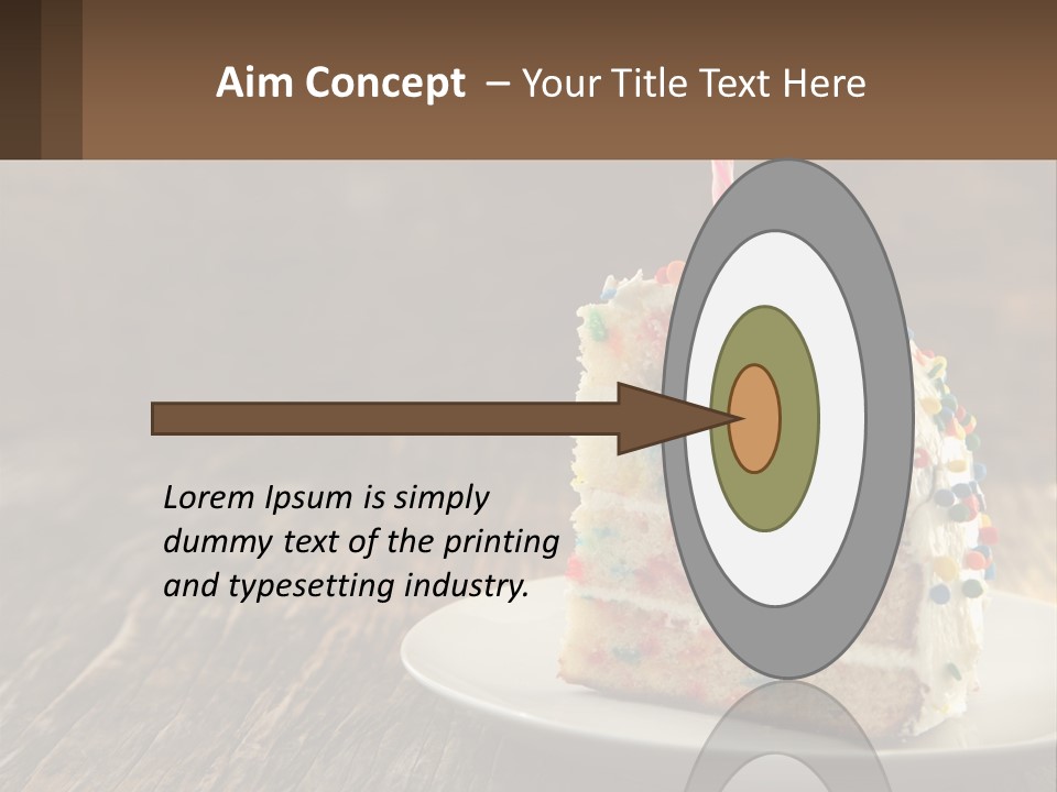 Peaceful Coast Mother PowerPoint Template