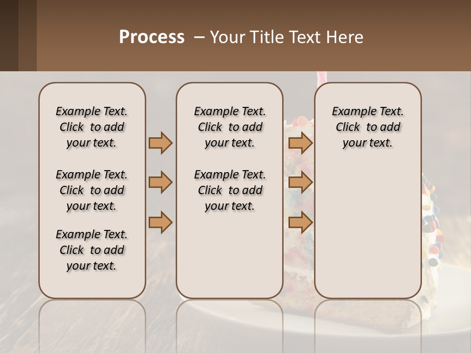 Peaceful Coast Mother PowerPoint Template