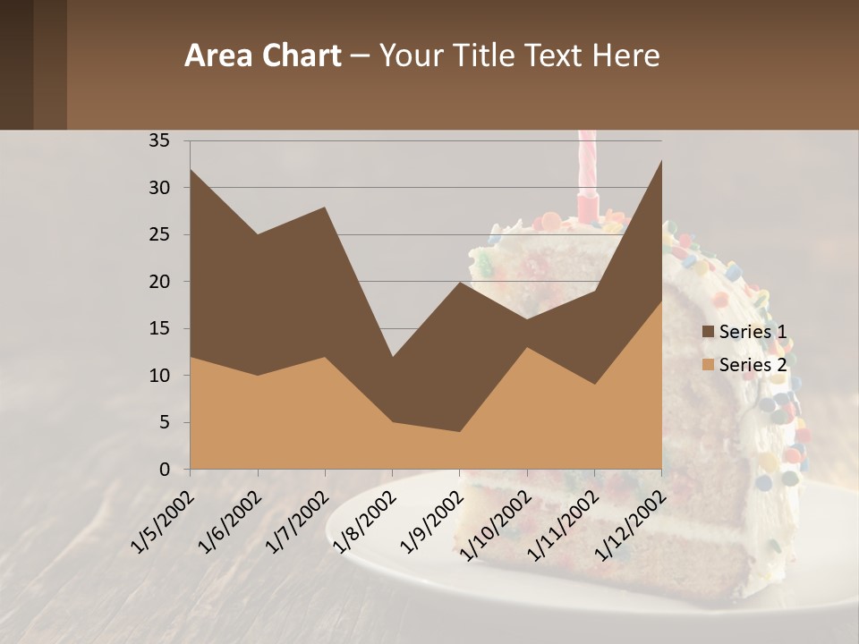 Peaceful Coast Mother PowerPoint Template
