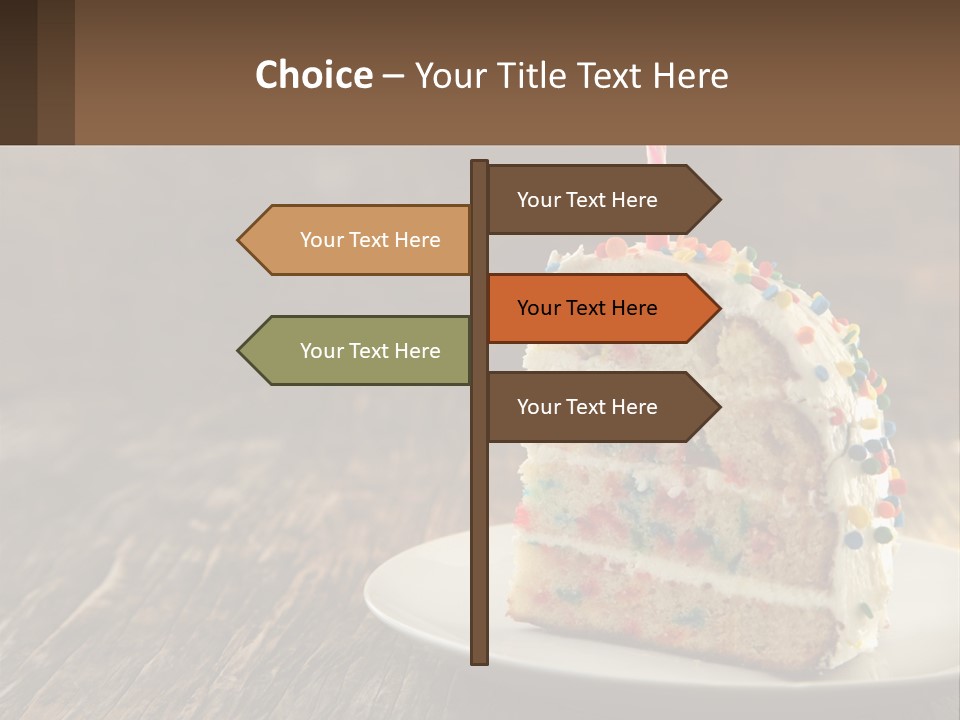Peaceful Coast Mother PowerPoint Template