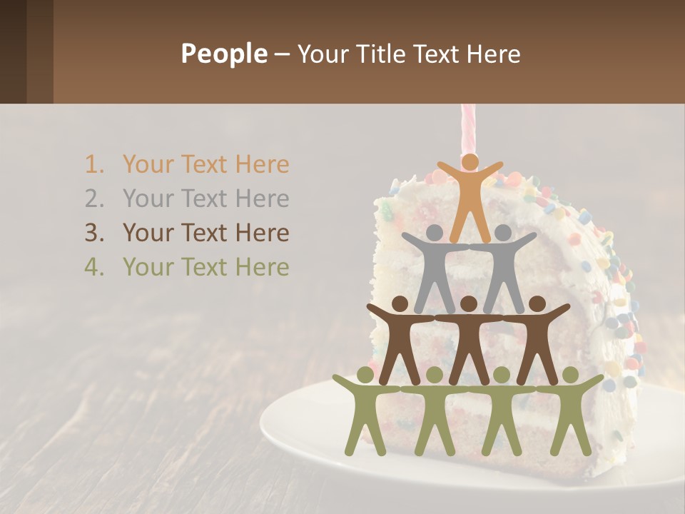 Peaceful Coast Mother PowerPoint Template