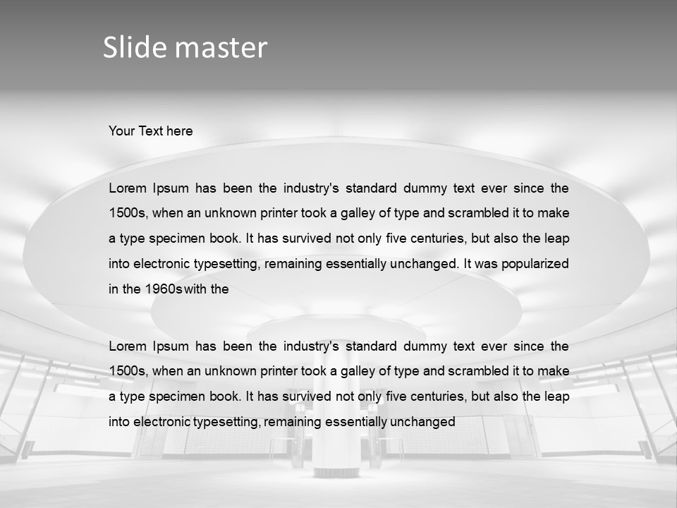 Family Woman Retired PowerPoint Template