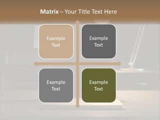 Standing Parent Family PowerPoint Template