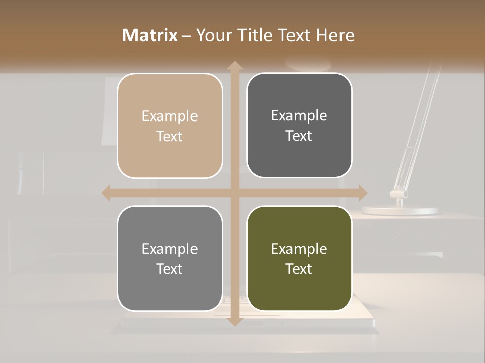 Standing Parent Family PowerPoint Template