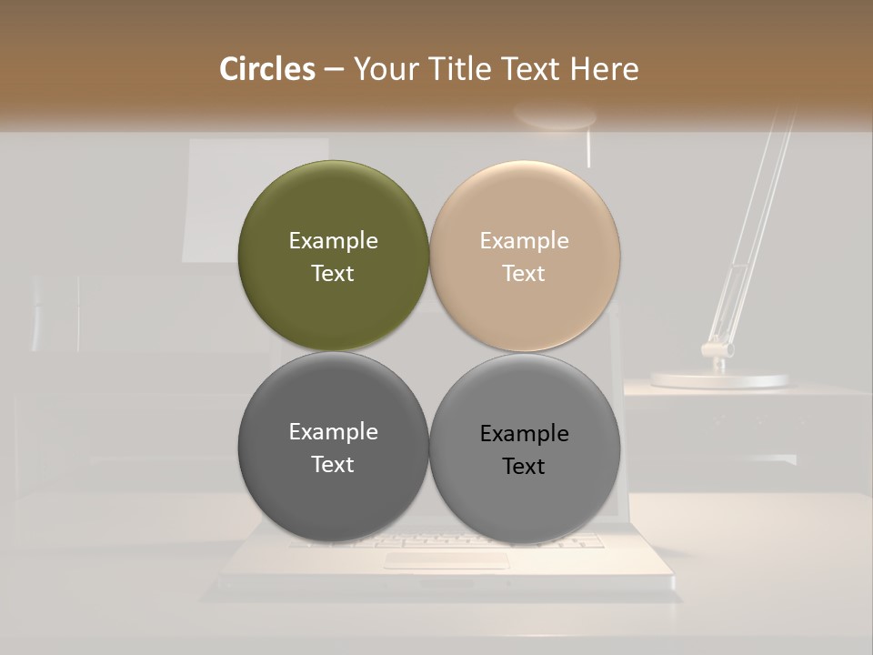 Standing Parent Family PowerPoint Template