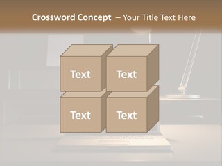 Standing Parent Family PowerPoint Template