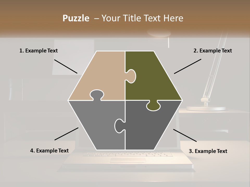 Standing Parent Family PowerPoint Template
