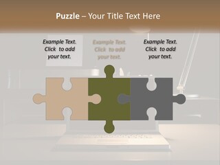 Standing Parent Family PowerPoint Template