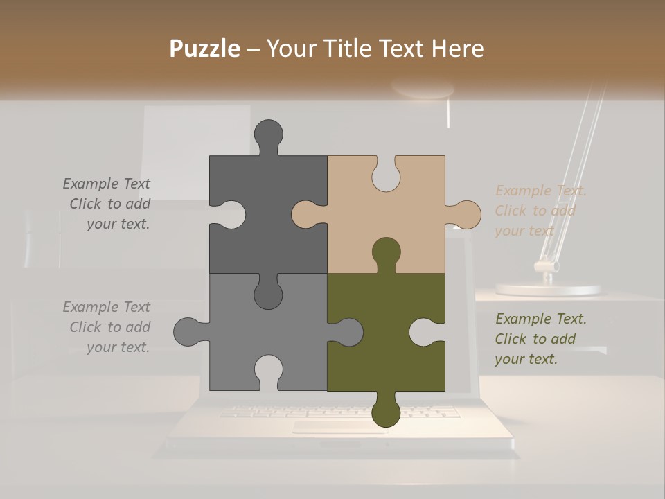 Standing Parent Family PowerPoint Template