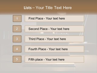 Standing Parent Family PowerPoint Template