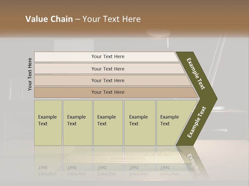 Standing Parent Family PowerPoint Template