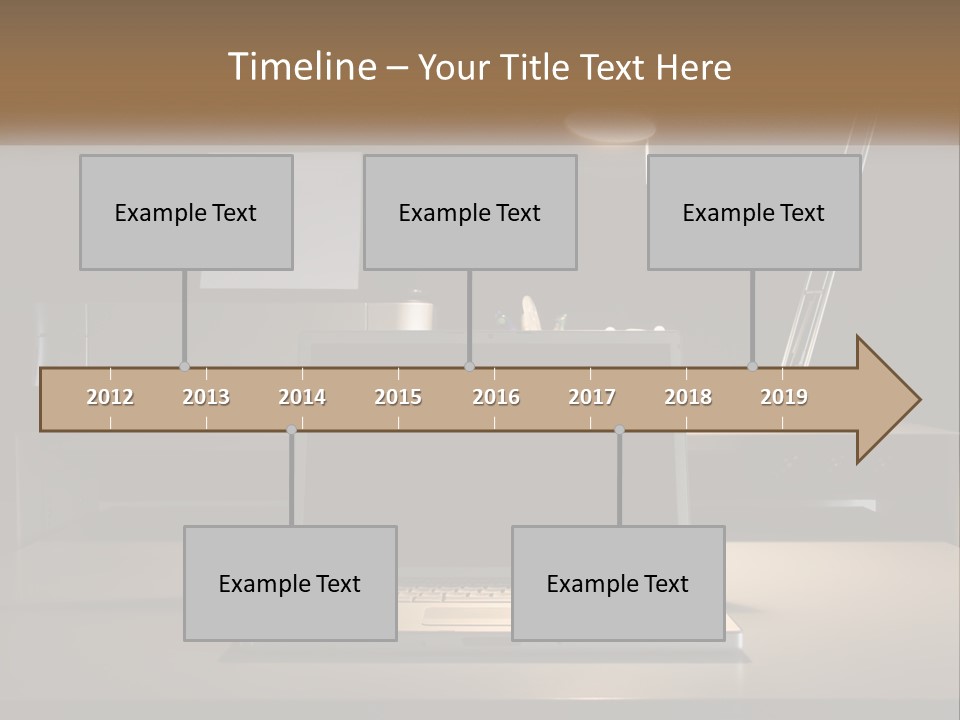 Standing Parent Family PowerPoint Template
