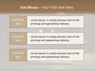 Standing Parent Family PowerPoint Template