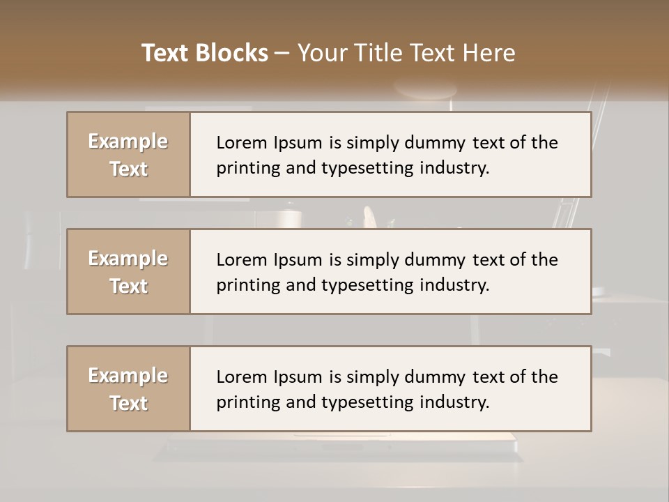 Standing Parent Family PowerPoint Template