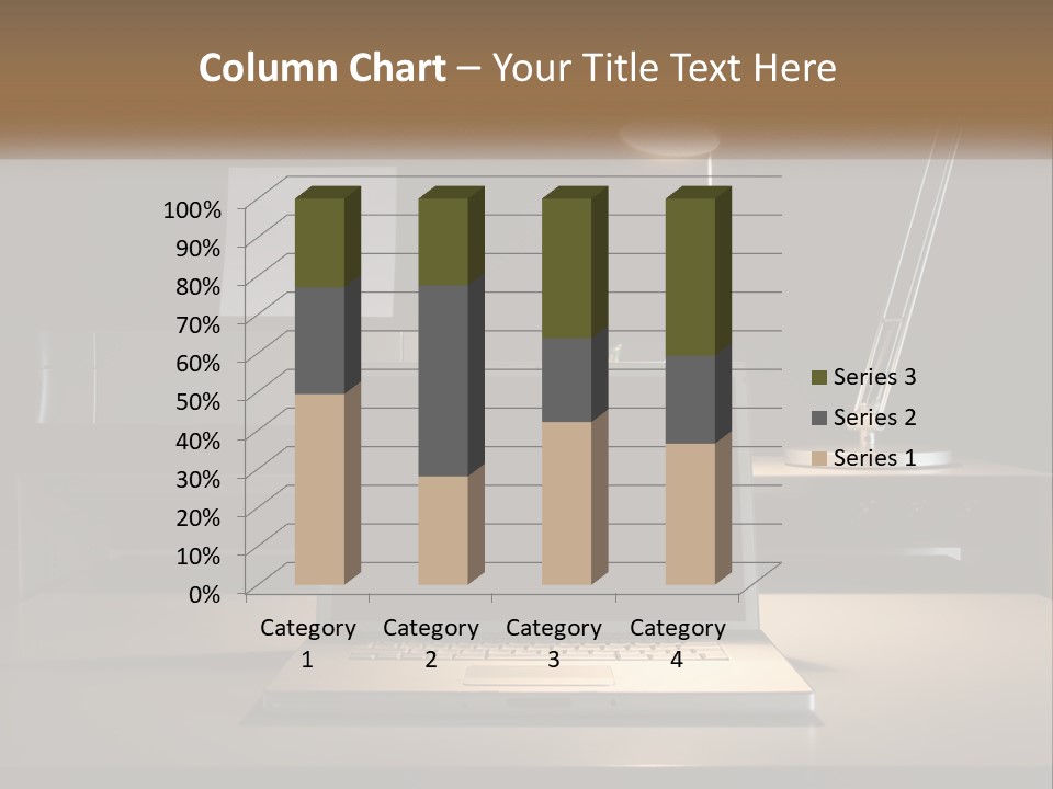Standing Parent Family PowerPoint Template