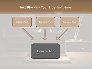 Standing Parent Family PowerPoint Template
