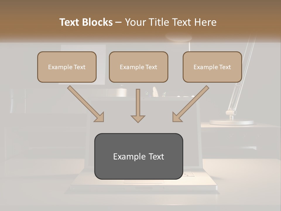 Standing Parent Family PowerPoint Template