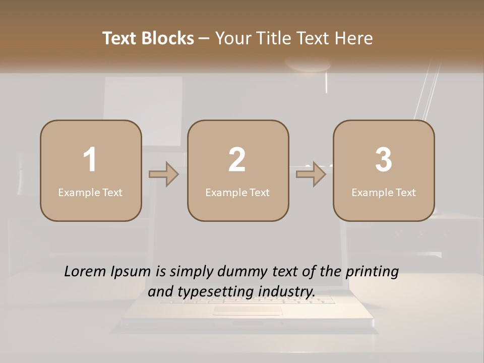 Standing Parent Family PowerPoint Template