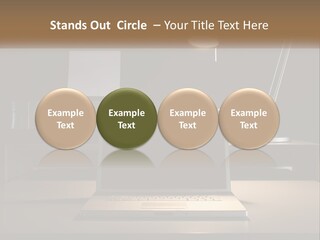 Standing Parent Family PowerPoint Template