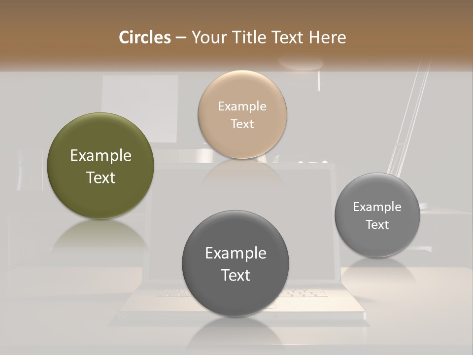 Standing Parent Family PowerPoint Template