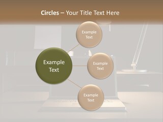 Standing Parent Family PowerPoint Template