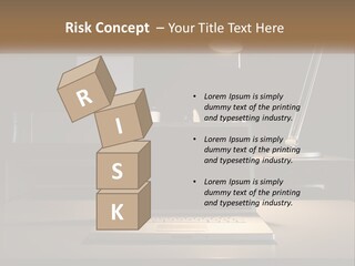 Standing Parent Family PowerPoint Template