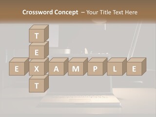 Standing Parent Family PowerPoint Template