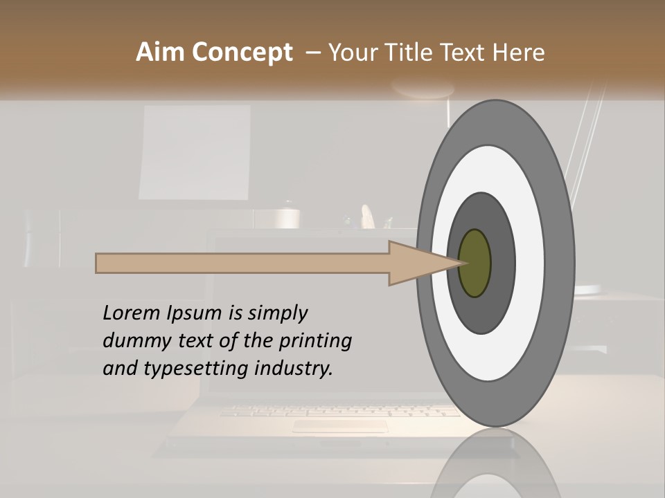 Standing Parent Family PowerPoint Template