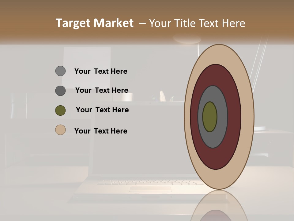 Standing Parent Family PowerPoint Template