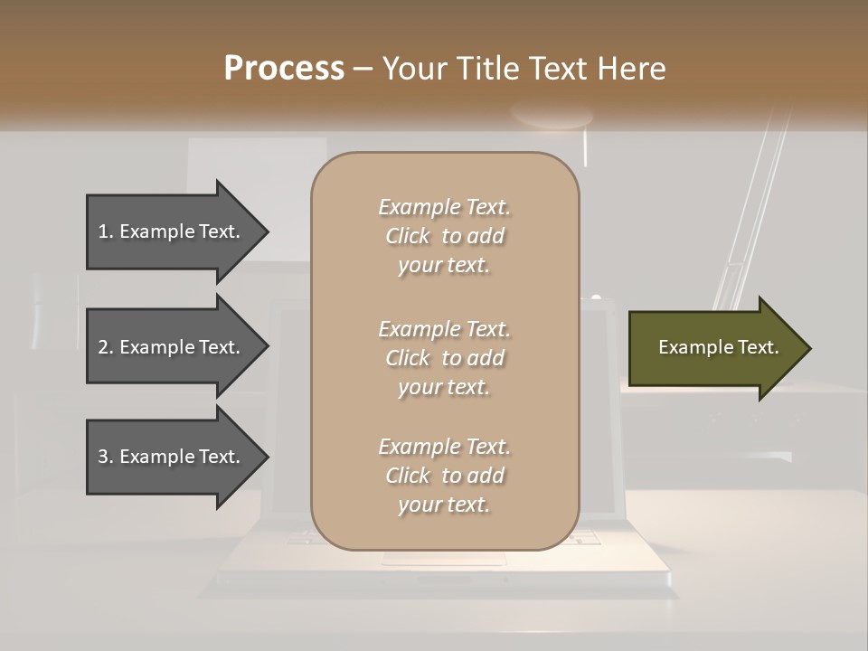 Standing Parent Family PowerPoint Template