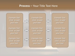 Standing Parent Family PowerPoint Template