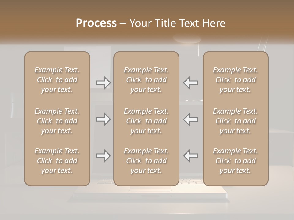 Standing Parent Family PowerPoint Template