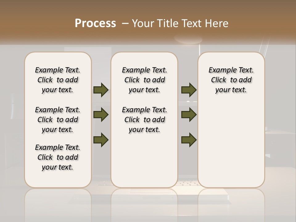 Standing Parent Family PowerPoint Template