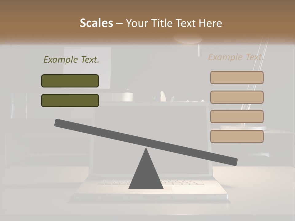 Standing Parent Family PowerPoint Template