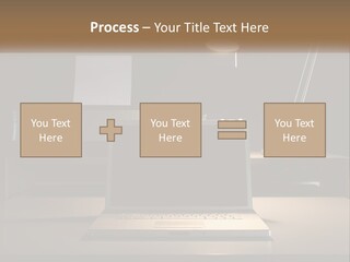 Standing Parent Family PowerPoint Template