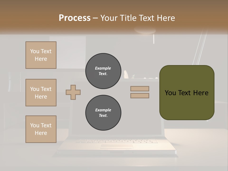 Standing Parent Family PowerPoint Template