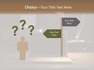 Standing Parent Family PowerPoint Template