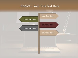 Standing Parent Family PowerPoint Template